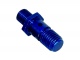 Alloy Banjo Stub M10 x 1 - M12 x 1.5 (Blue)