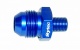 Alloy Straight Male - Male Union M10x1 - jic8 (Blue)