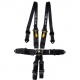 Toorace 6 Point TRH6 Hans Harness Steel Adjusters